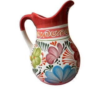 NEW Authentic Mexican Large Water pitcher Drinks  for Hot or Cold Beverage